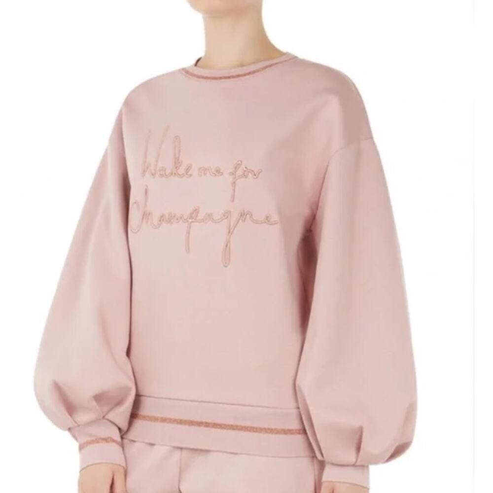 New Ted Baker Wake Me for champagne sweatshirt size 1 XS